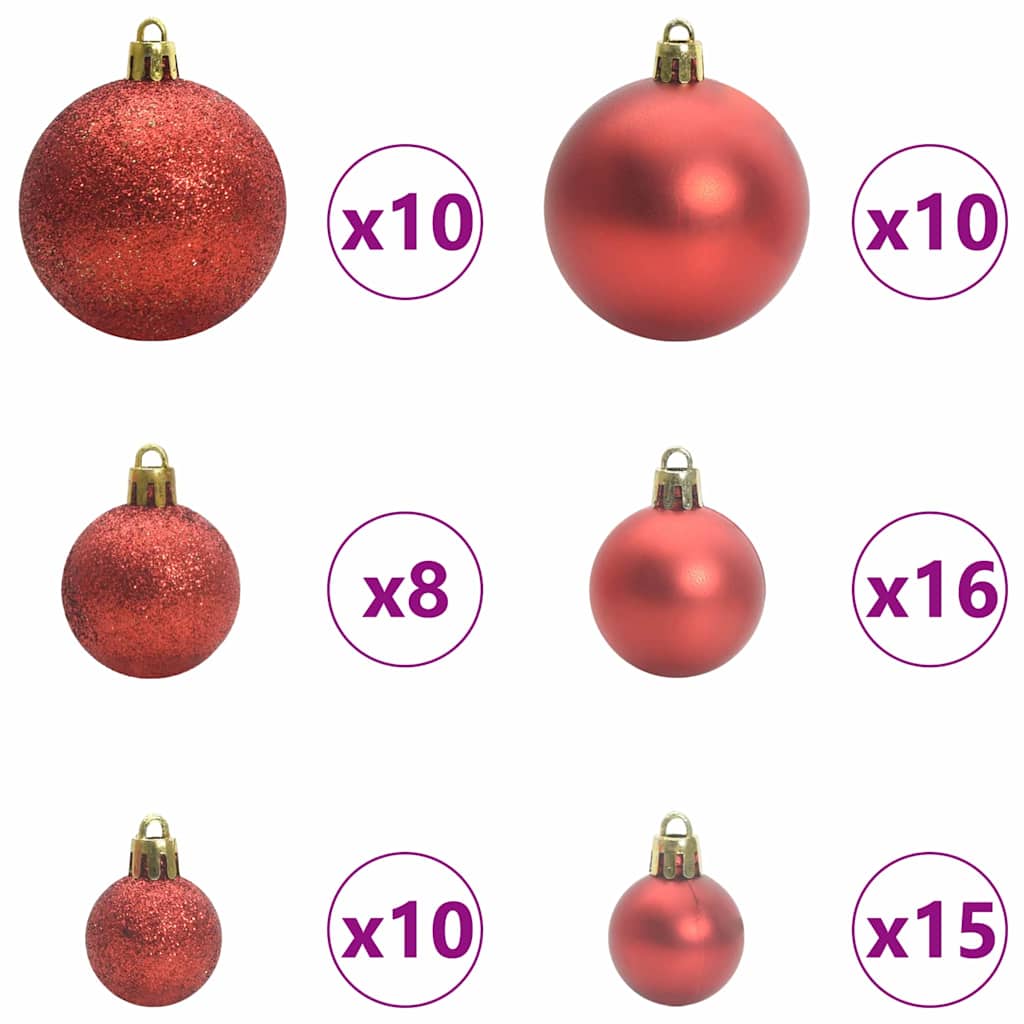 Juletræ med 300 LED'er med stativ Grøn 210 cm PVC