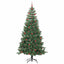 Juletræ med 300 LED'er med stativ Grøn 240 cm PVC