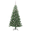 Juletræ med 300 LED'er med stativ Grøn 240 cm PVC