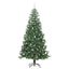 Juletræ med 300 LED'er med stativ Grøn 240 cm PVC