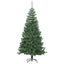 Juletræ med 300 LED'er med stativ Grøn 240 cm PVC