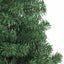 Juletræ med 300 LED'er med stativ Grøn 240 cm PVC