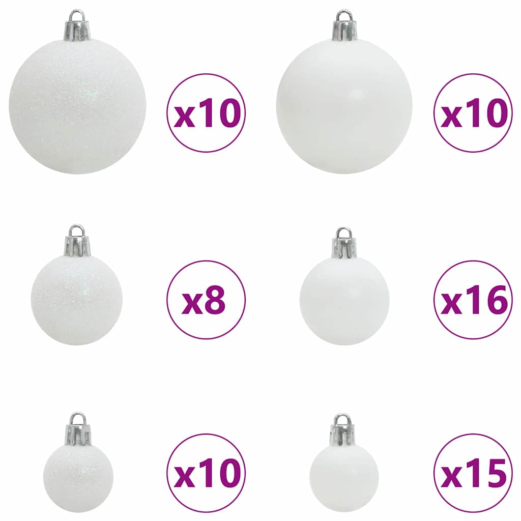 Kunstigt juletræ med 300 LED'er Grøn 180 cm PVC og Stål