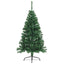 Kunstig Forbelyst Juletræ med 150 LED'er Grøn 120 cm PVC