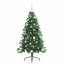 Kunstig Forbelyst Juletræ med 150 LED'er Grøn 150 cm PVC