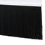 Skruemonterede dørbørste tætninger 2 pcs Hvid 100 cm