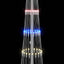 LED juletræ med 230 LED'er Flerfarvet 51 x 51 x 190 cm Metal
