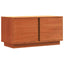 TV-skab Voks brun 80 x 35 x 40,5 cm Massiv fyrretræ