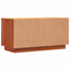 TV-skab Voks brun 80 x 35 x 40,5 cm Massiv fyrretræ