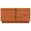 TV-skab Voks brun 80 x 35 x 40,5 cm Massiv fyrretræ