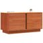 TV-skab Voks brun 80 x 35 x 40,5 cm Massiv fyrretræ