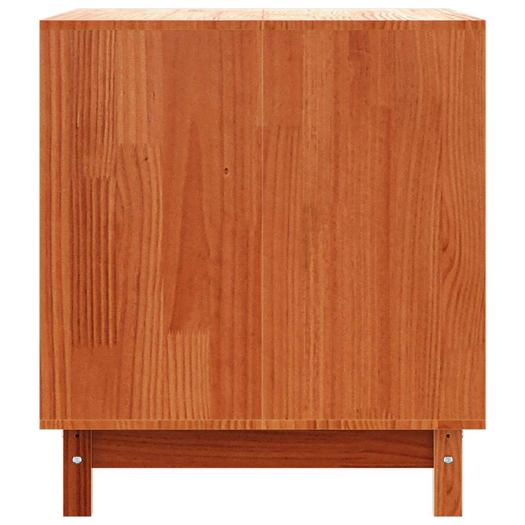 Hundehus Voks brun 90 x 60 x 67 cm Massiv fyrretræ