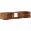 TV-skab med opbevaring med dør Naturfarvet 105 x 30 x 22,5 cm