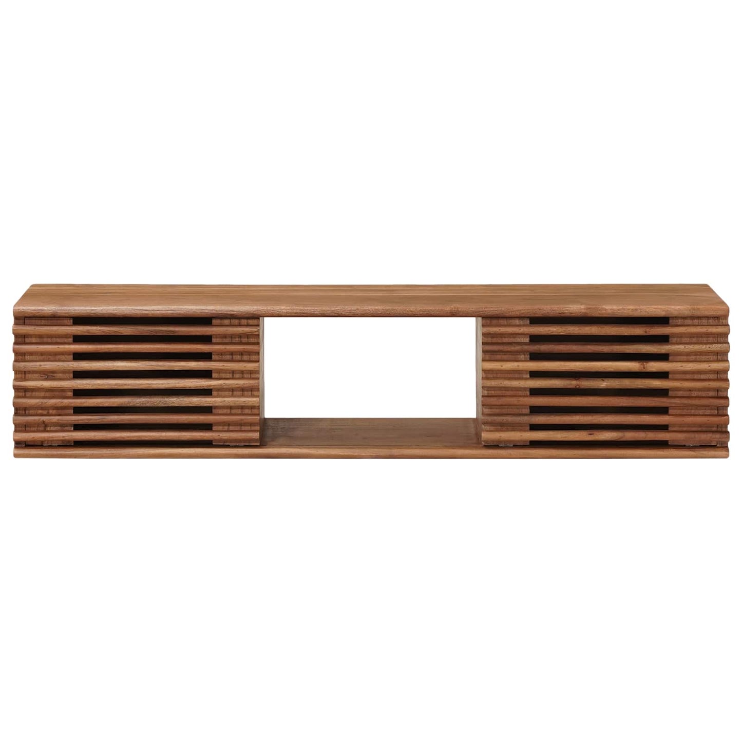 TV-skab med opbevaring med dør Naturfarvet 105 x 30 x 22,5 cm