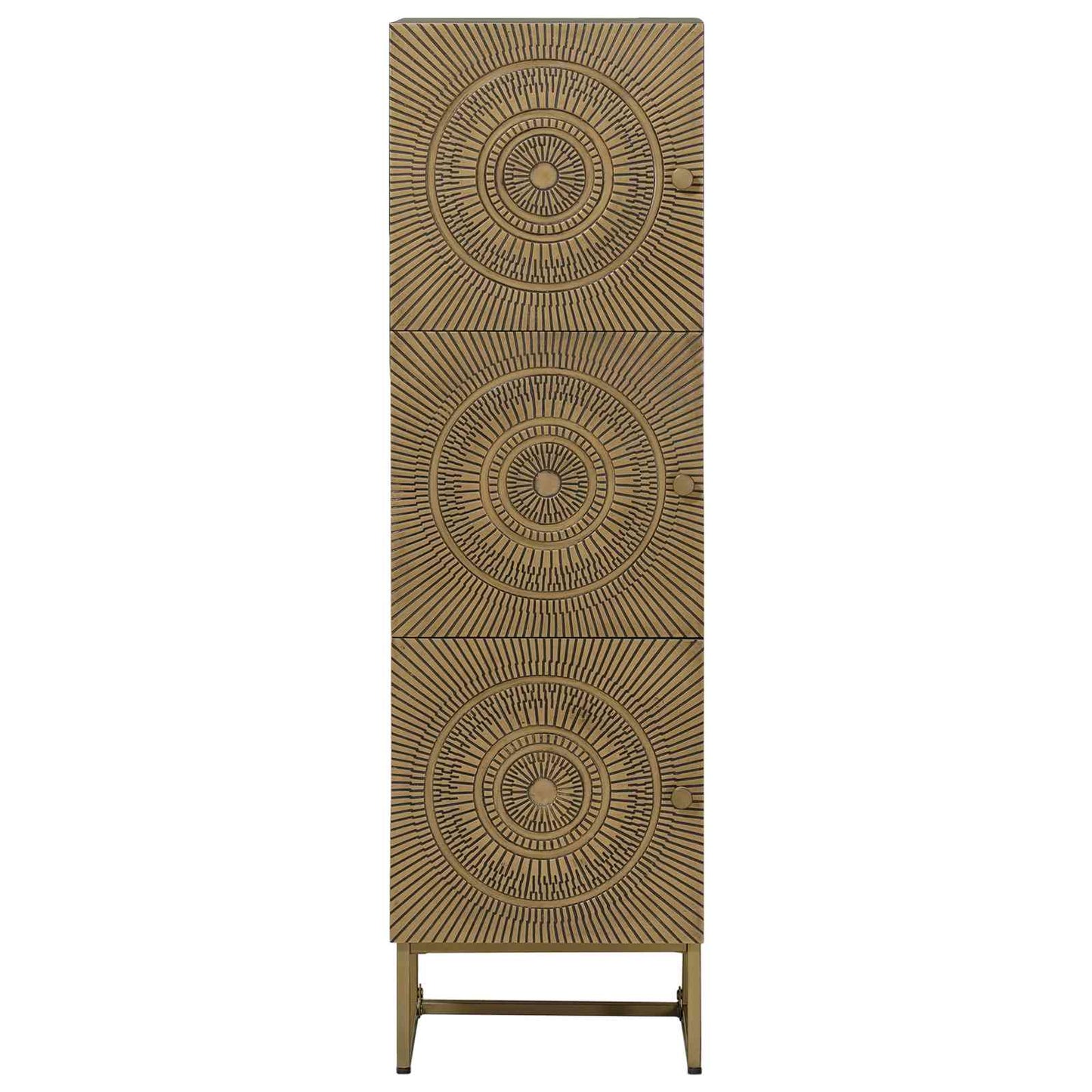 Highboard Messing 35 x 30 x 120 cm