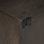 TV-skab med hylde med opbevaring Messing 105 x 30 x 35 cm