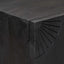 Highboard Sort 55 x 30 x 95 cm Massivt Mango Træ og Ingeniørtræ