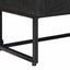 TV-skab Sort 105 x 30 x 54 cm Massivt Mango Træ og Ingeniørtræ