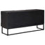 TV-skab Sort 105 x 30 x 54 cm Massivt Mango Træ og Ingeniørtræ