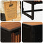 Highboard 35 x 30 x 120 cm Massivt Mango Træ og Ingeniørtræ