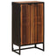 Highboard 53 x 30 x 95 cm Massivt Mango Træ og Ingeniørtræ