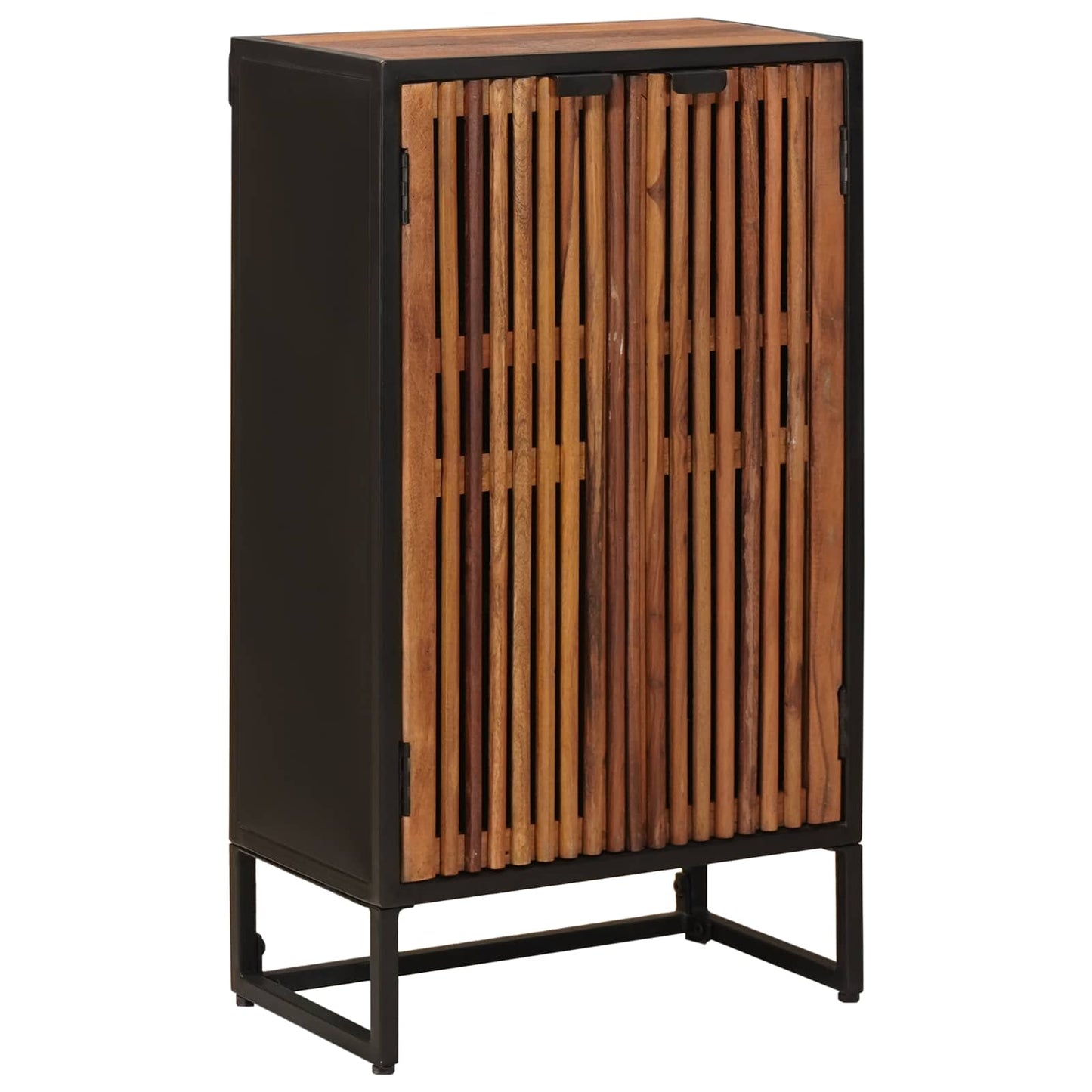 Highboard 53 x 30 x 95 cm Massivt Mango Træ og Ingeniørtræ