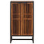 Highboard 53 x 30 x 95 cm Massivt Mango Træ og Ingeniørtræ