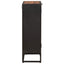 Highboard 53 x 30 x 95 cm Massivt Mango Træ og Ingeniørtræ