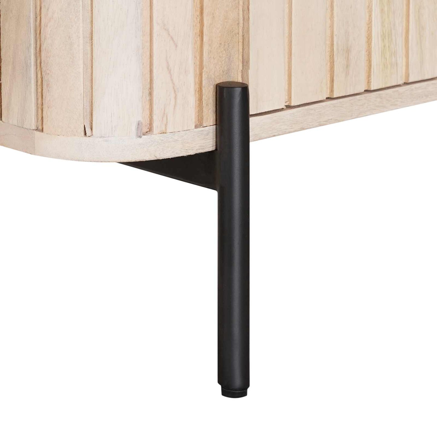 Sideboard 105 x 30 x 65 cm Massivt Mango Træ og Ingeniørtræ