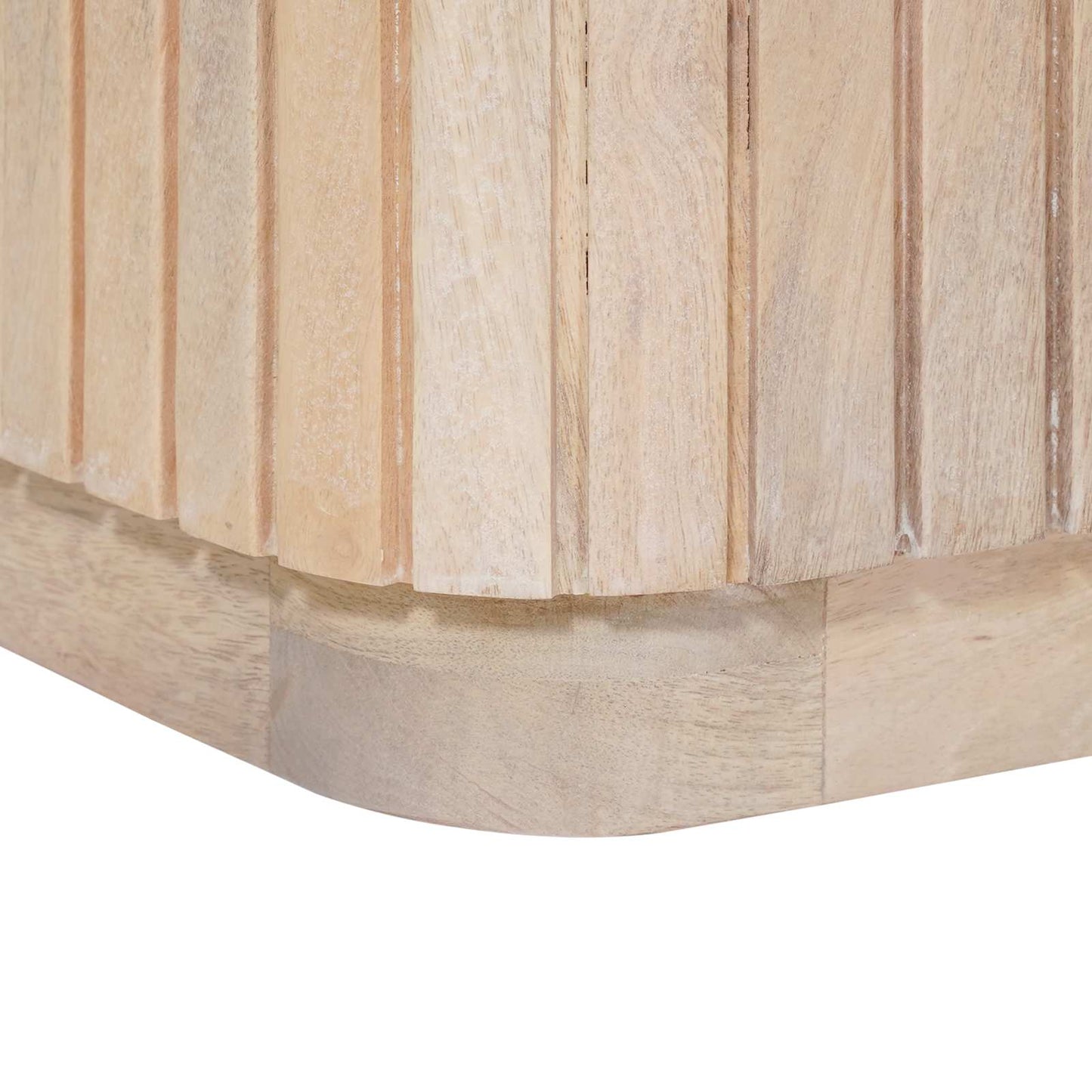 Håndlavet sidebord sæt 2 pcs Hvid 45 x 45 x 45 cm