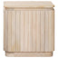 Håndlavet sidebord sæt 2 pcs Hvid 45 x 45 x 45 cm