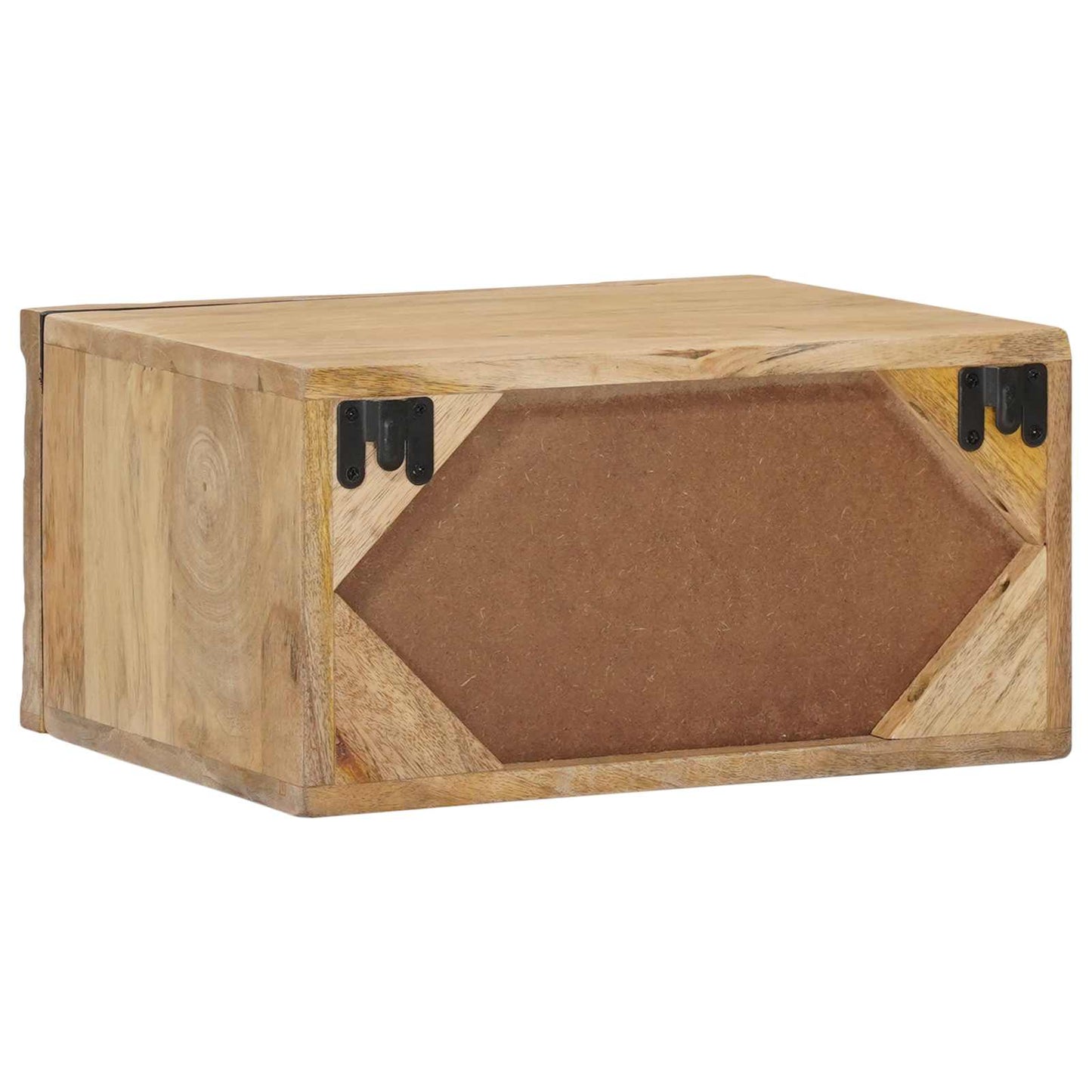 Håndlavet natbord Teakbrun 40 x 30 x 20 cm Massivt mangotræ