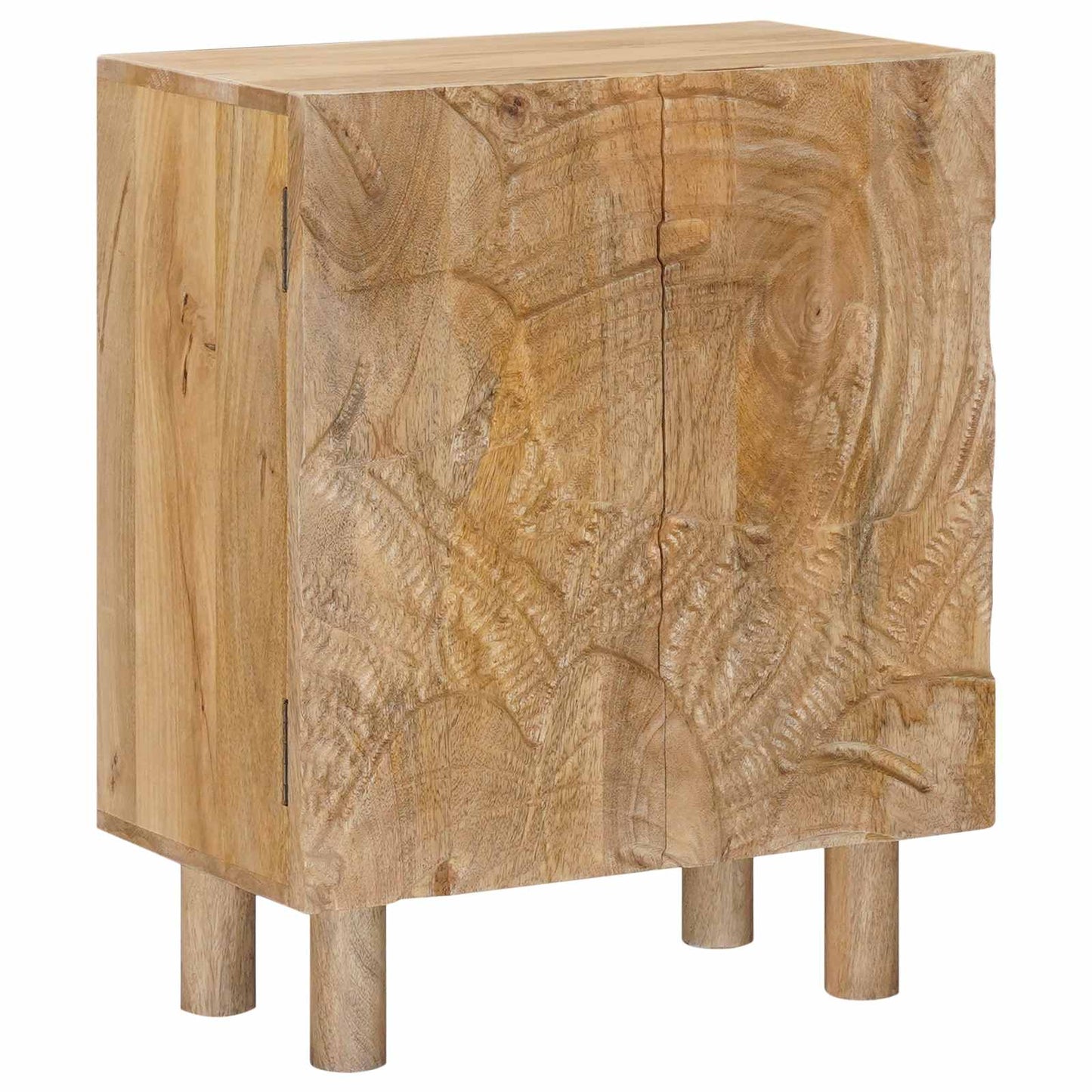 Sideboard 53 x 30 x 65 cm Massivt Mango Træ og Ingeniørtræ