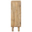Highboard 53 x 30 x 90 cm Massivt Mango Træ og Ingeniørtræ