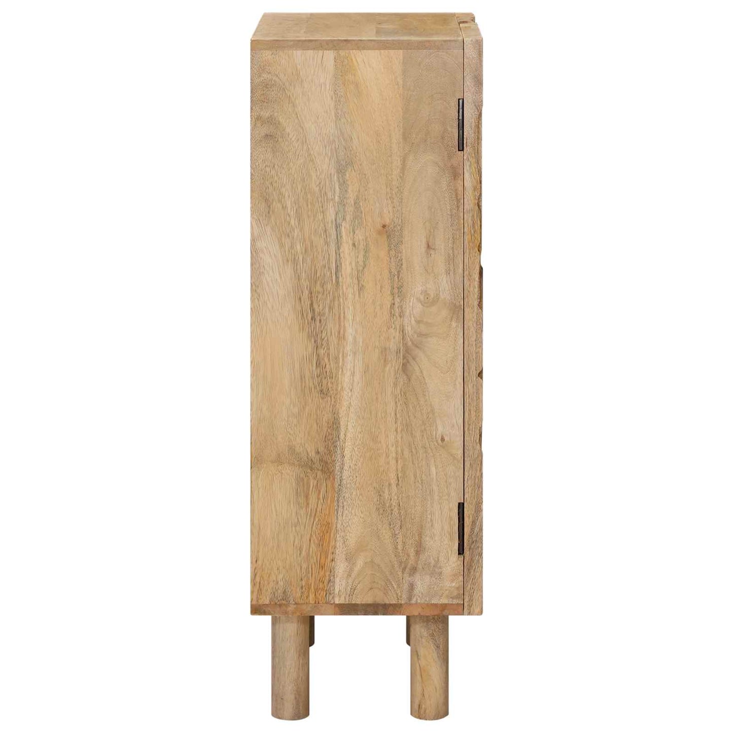 Highboard 53 x 30 x 90 cm Massivt Mango Træ og Ingeniørtræ