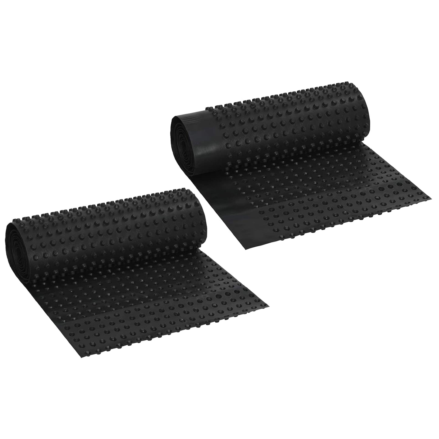 Dimpled Drænplade 2 pcs Sort 0,5 x 20 m HDPE