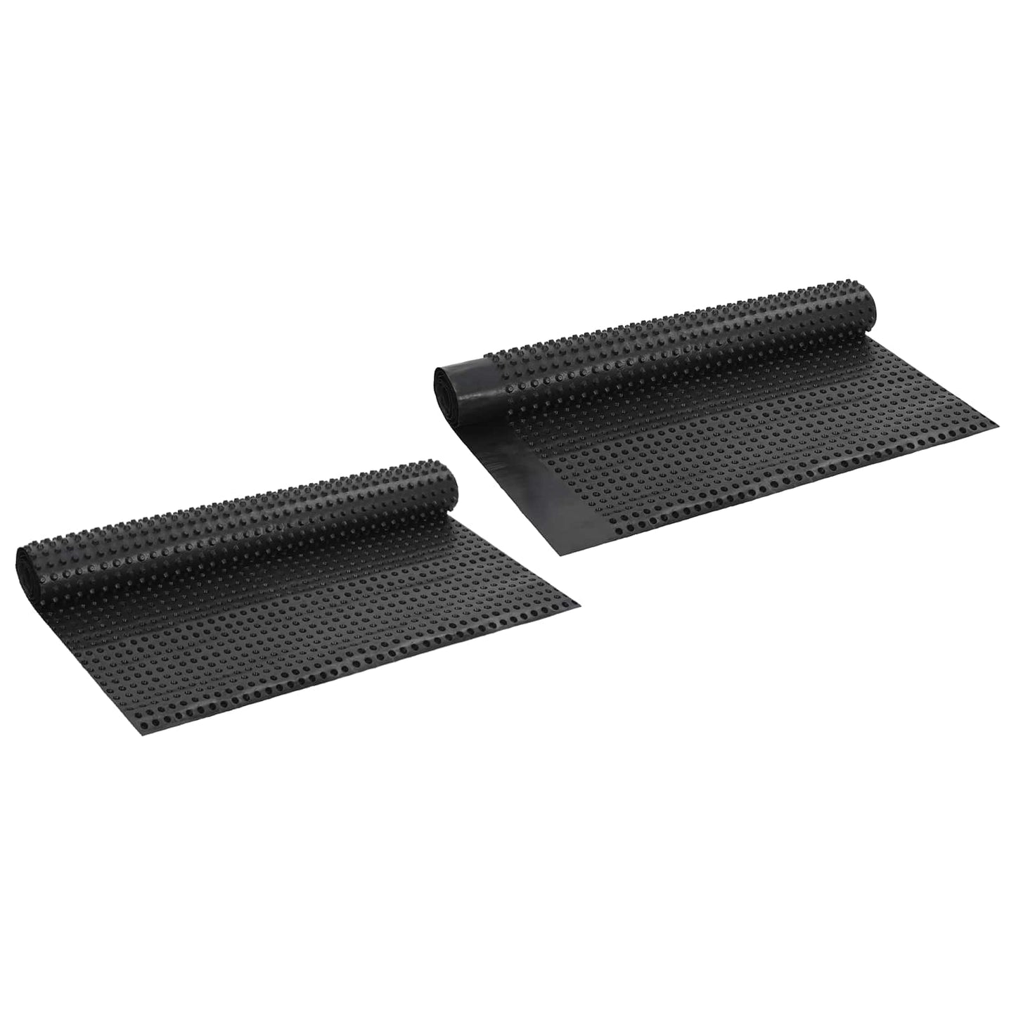 Dimpled Drænplade 2 pcs Sort 1 x 20 m HDPE