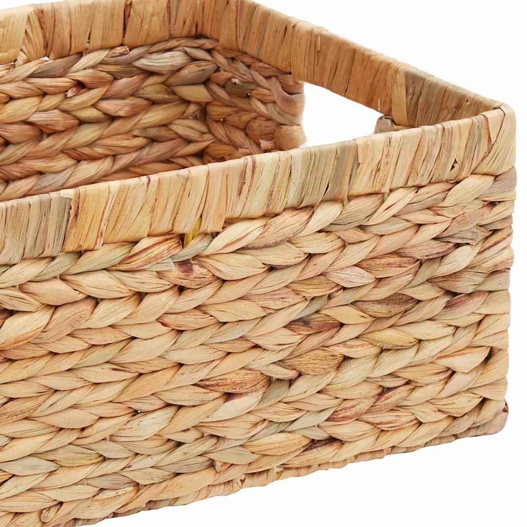 Opbevaringskurve 3 pcs Naturfarvet Vandhyacint