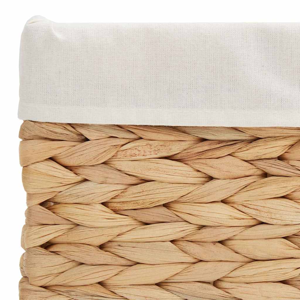 Opbevaringskurve 3 pcs Naturfarvet Vandhyacint