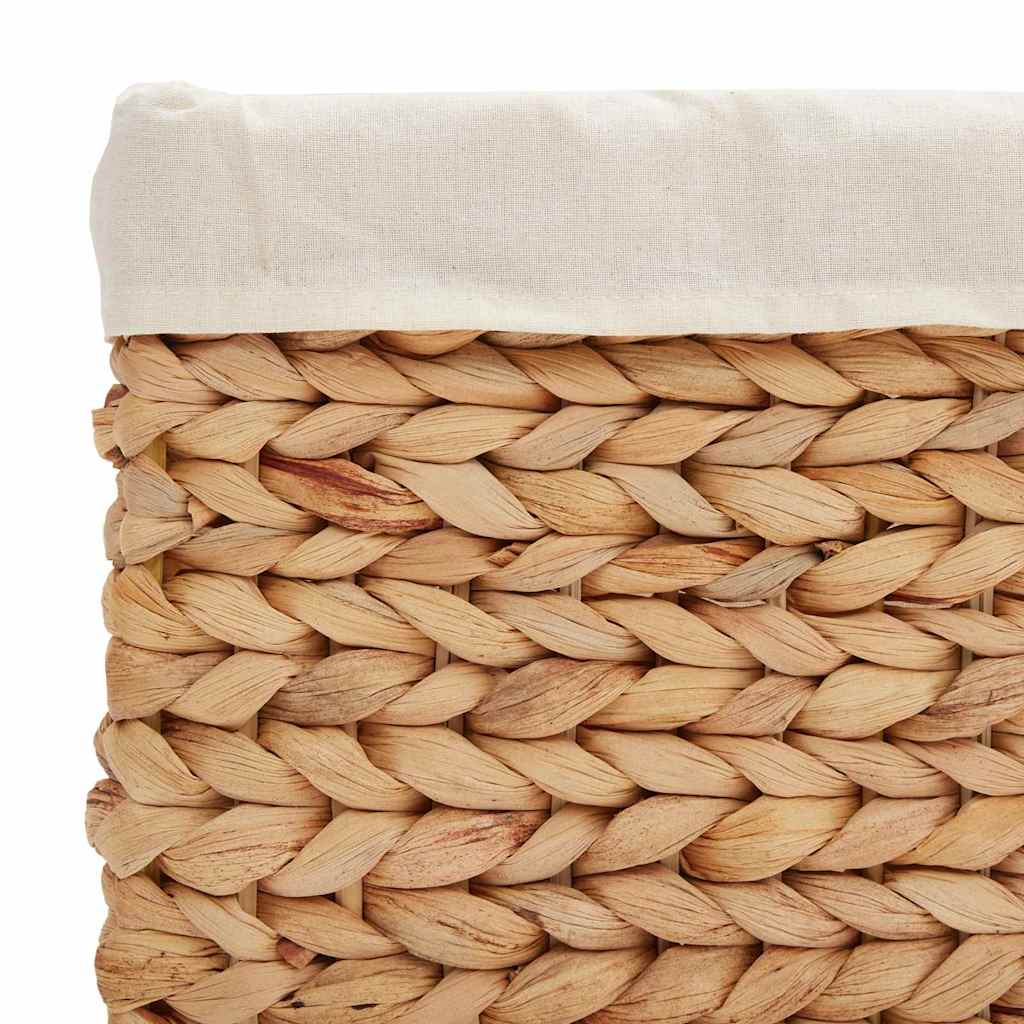 Opbevaringskurve 3 pcs Naturfarvet Vandhyacint
