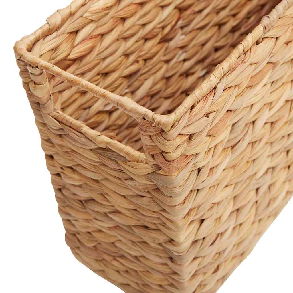 Magasinkurve 2 pcs Naturfarvet 39 x 14 x 25 cm Vandhyacint