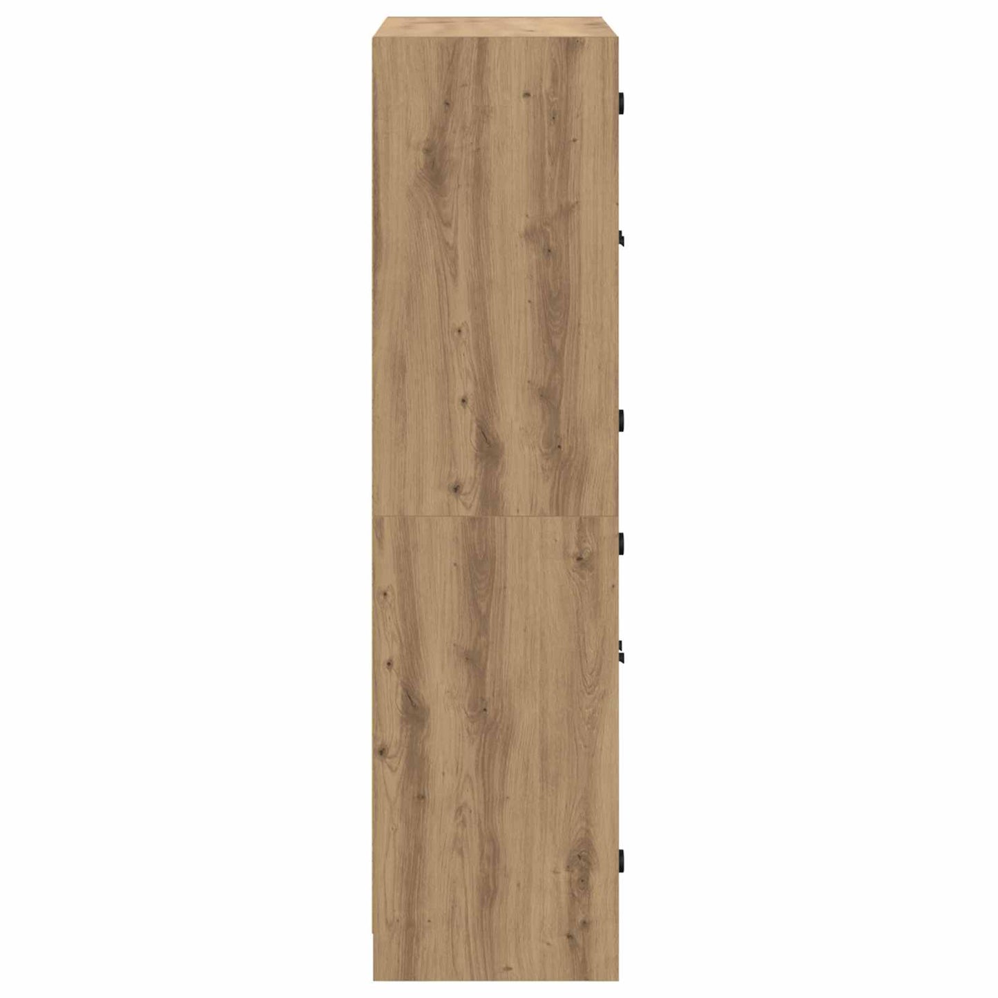 Highboard Artisan Egetræ 68 x 37 x 142 cm Konstrueret træ