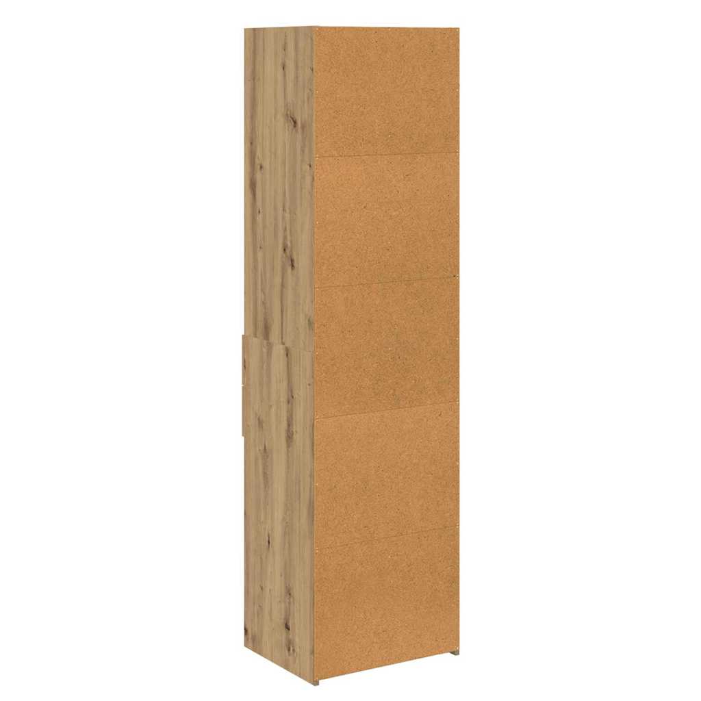 Highboard Artisan Egetræ 50 x 42,5 x 185 cm Konstrueret træ