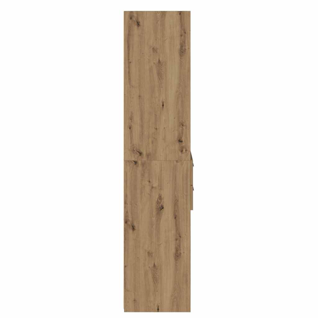 Highboard Artisan Egetræ 50 x 42,5 x 185 cm Konstrueret træ