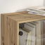 Highboard 2 stk. Artisan Egetræ 68 x 37 x 142 cm