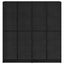Highboard 2 stk. Sort eg 68 x 37 x 142 cm Konstrueret træ