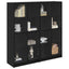 Highboard 2 stk. Sort eg 68 x 37 x 142 cm Konstrueret træ