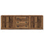 Sideboards med skuffe 3 pcs Gammelt træ 210 x 35,5 x 67,5 cm