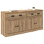 Sideboards 2 pcs Artisan Egetræ 70 x 35,5 x 67,5 cm