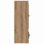 Highboard 3 pcs Artisan Egetræ 132 x 35,5 x 103,5 cm